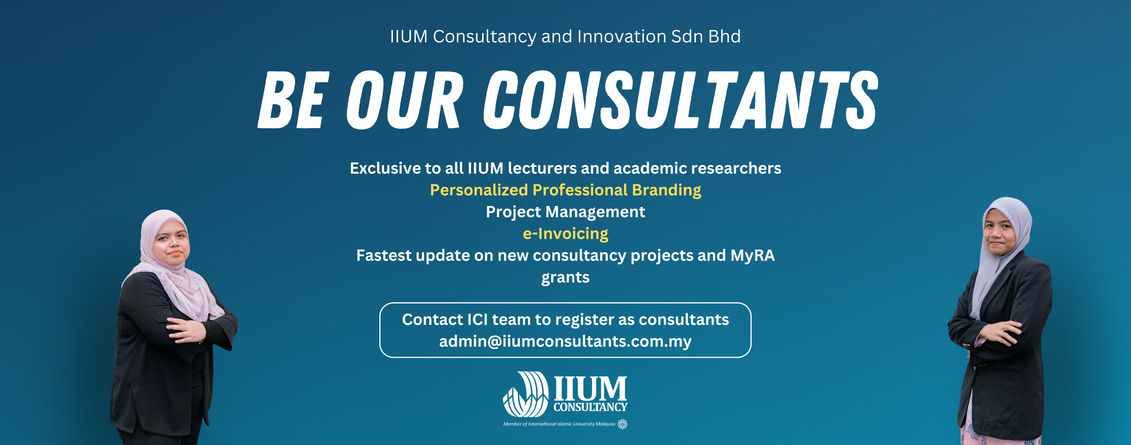 ICI BECOME OUR CONSULTANT