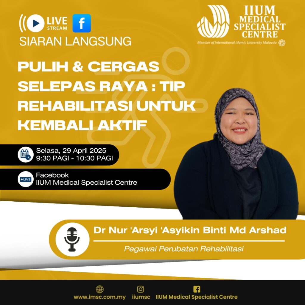 Tip Rehabilitasi Selepas Raya