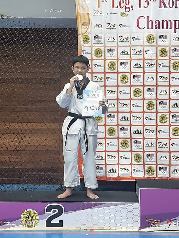 Pencapaian Taekwondo Ikhwan Danish