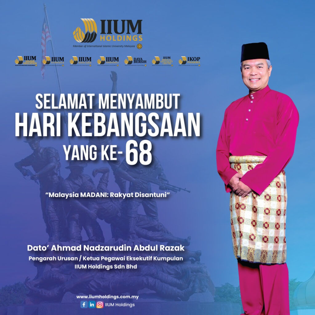 Selamat Menyambut Hari Kebangsaan ke-68!