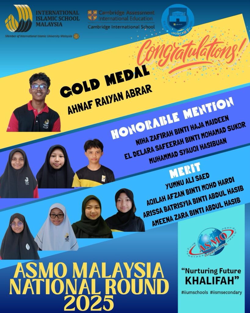 IISM Secondary ASMO Mathematics 2025