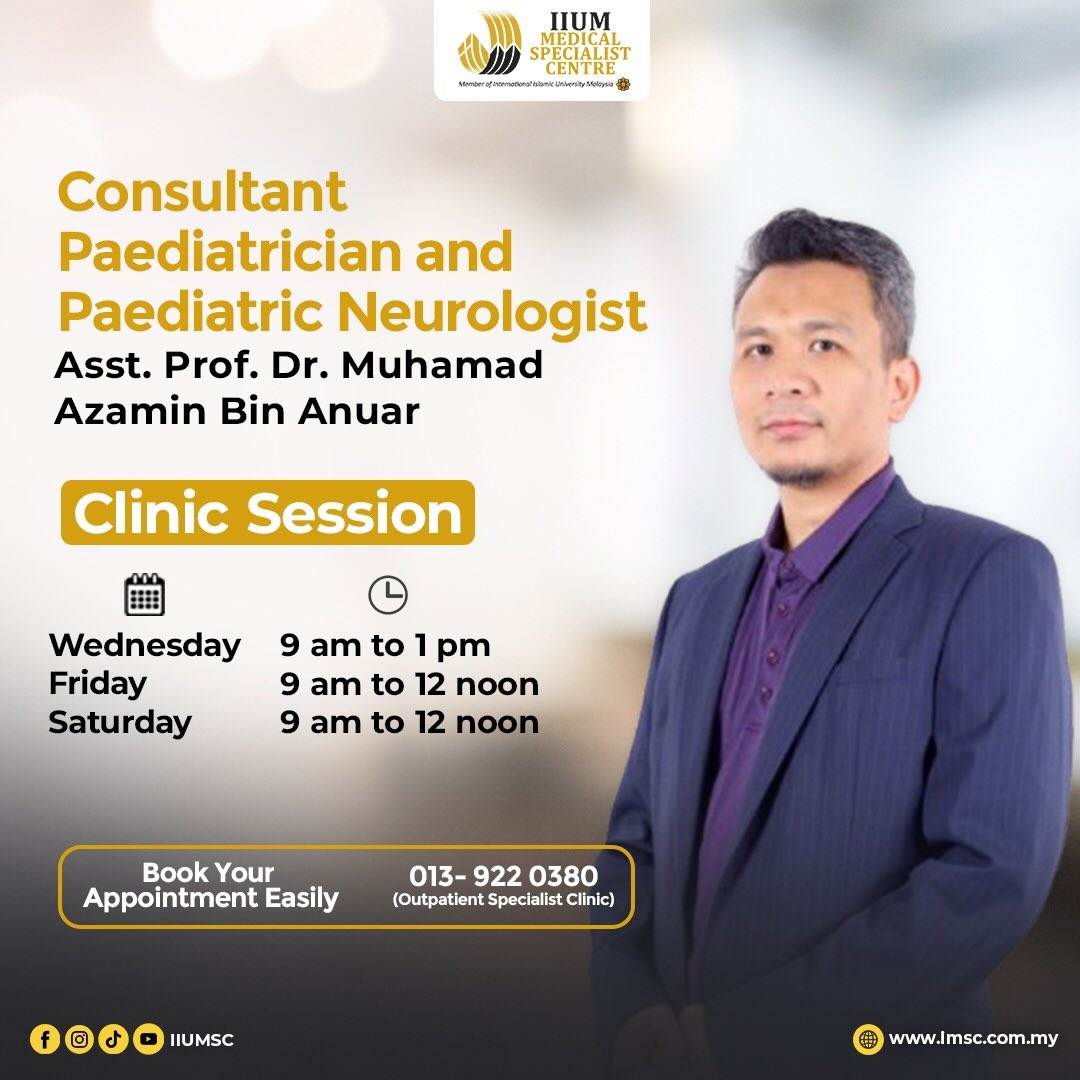 Pakar Neurologi Kanak-Kanak IMSC