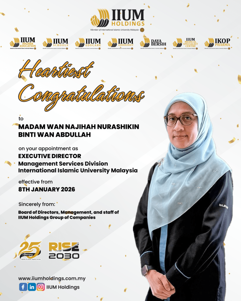 Wan Najihah Nurashikin Appointment