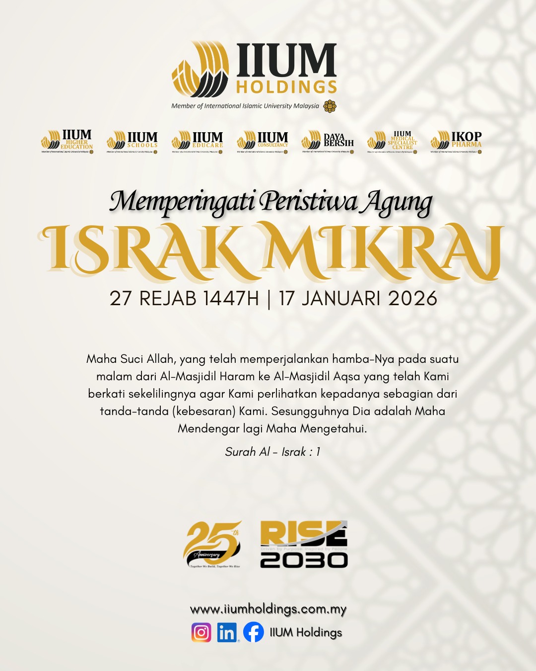 israk dan mikraj
