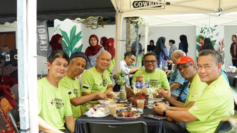 IIUM Medical Specialist Centre Durian Gathering and Brisk Walk
