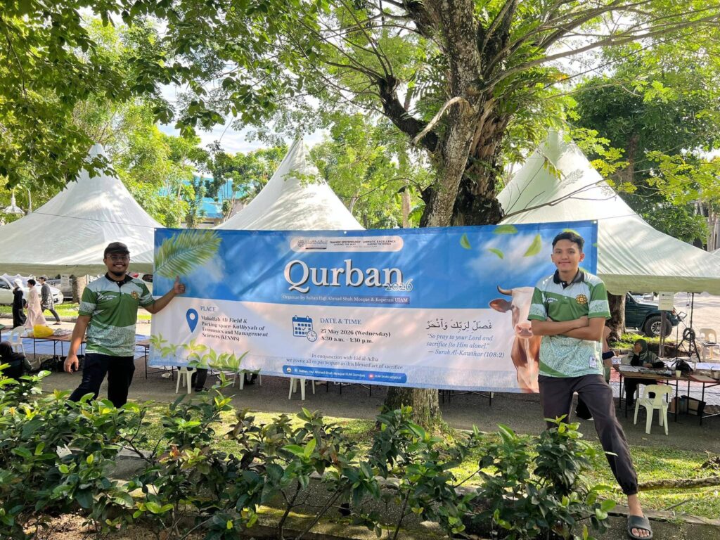 IIUM Qurban Programme volunteers at Gombak Campus